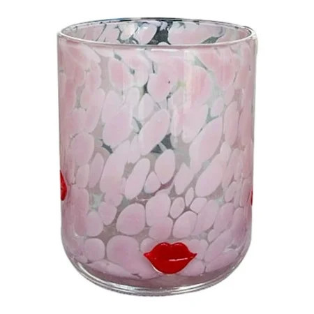 Heart Icon Juice Glasses,14oz Red Pink Heart Stemless Glasses Set for Engagement Wedding Party Gift Women Girlfriend Wife Valentines Present(Light Purple) | Walmart (US)