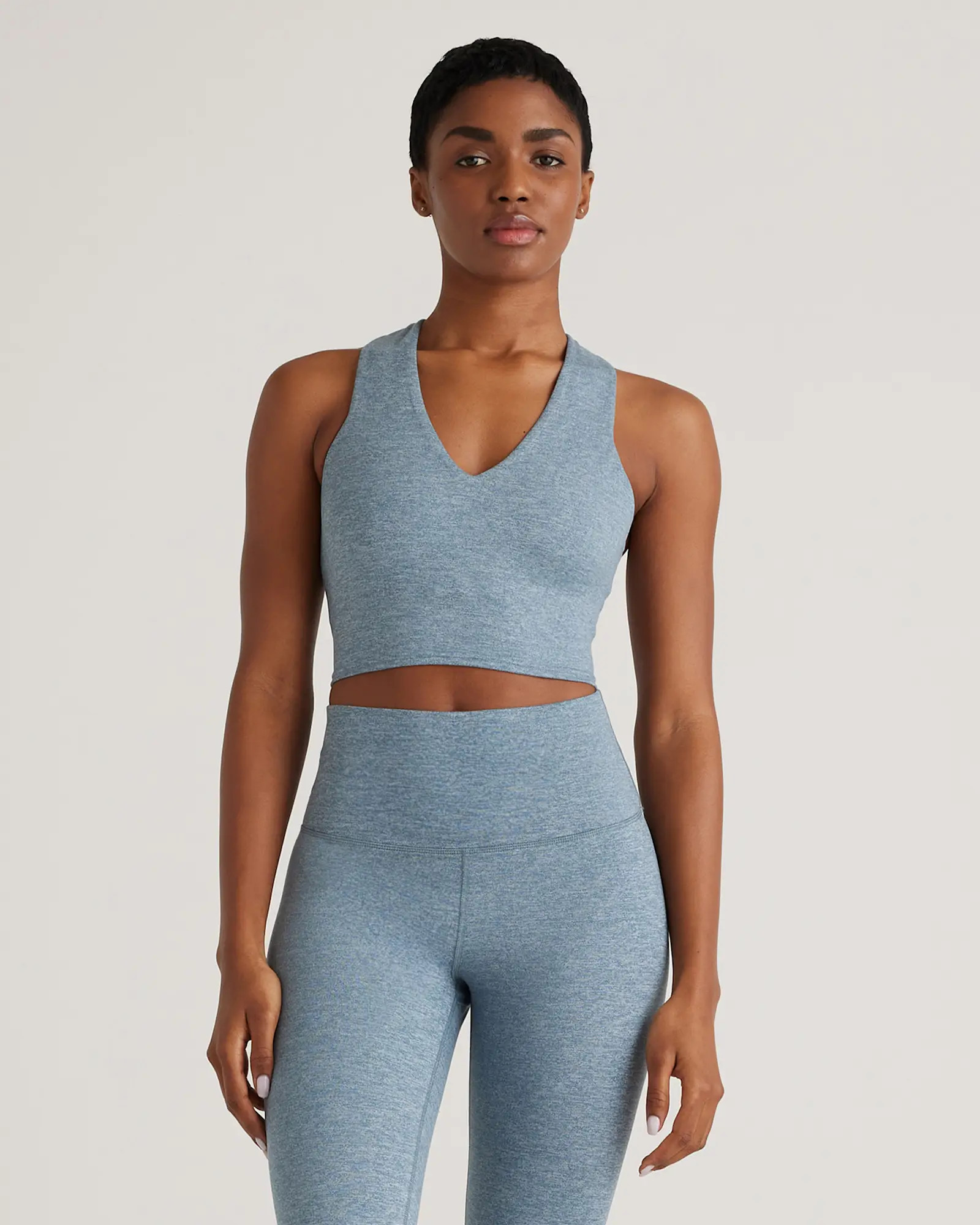 Ultra-Soft V-Neck Cropped Tank | Quince
