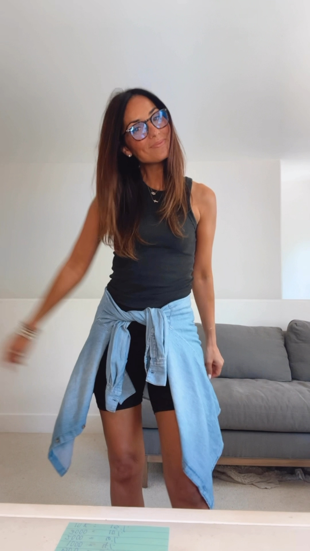 Fav work from home basics 👏🏼👏🏼 denim shirt is on heavy rotation 💙 

#LTKOver40 #LTKWorkwear #LTKActive