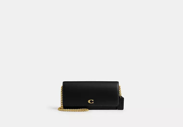 Evie Long Wallet With Chain | Coach (US)