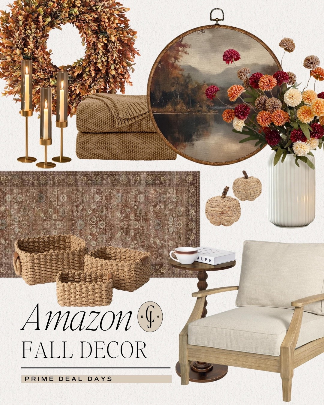 Amazon #primedays are here! I am loving the cozy fall decor all on sale.
