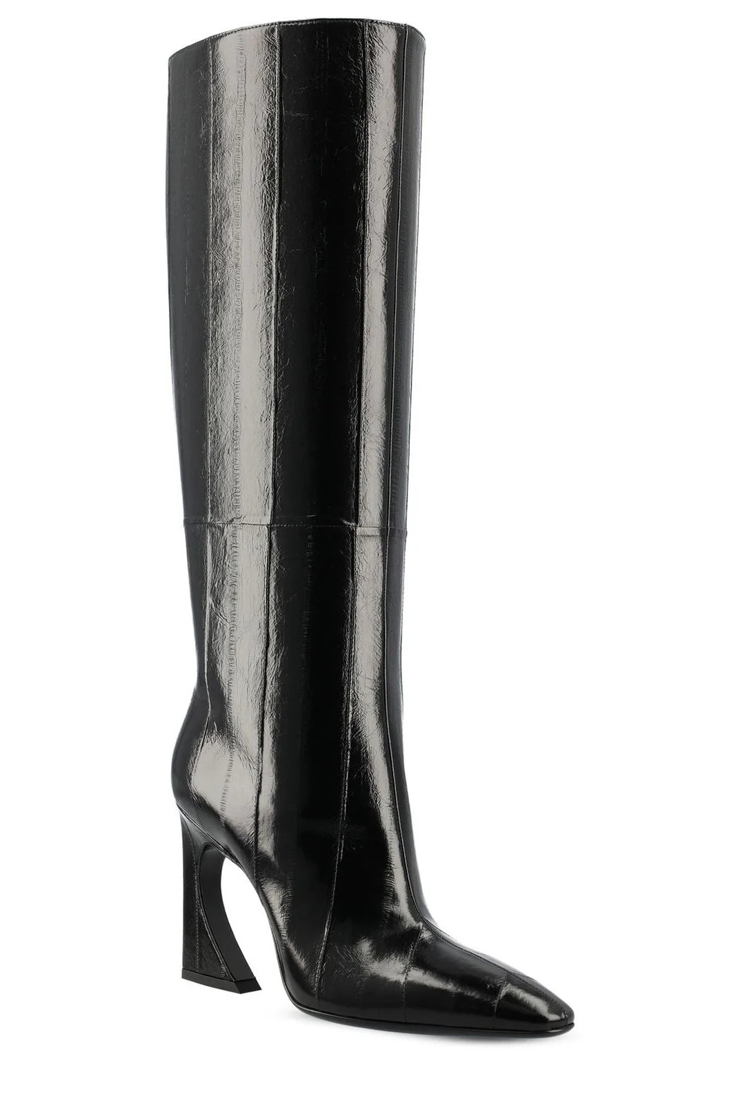 Fendi Arco Pointed-Toe Tubular Boots | Cettire Global