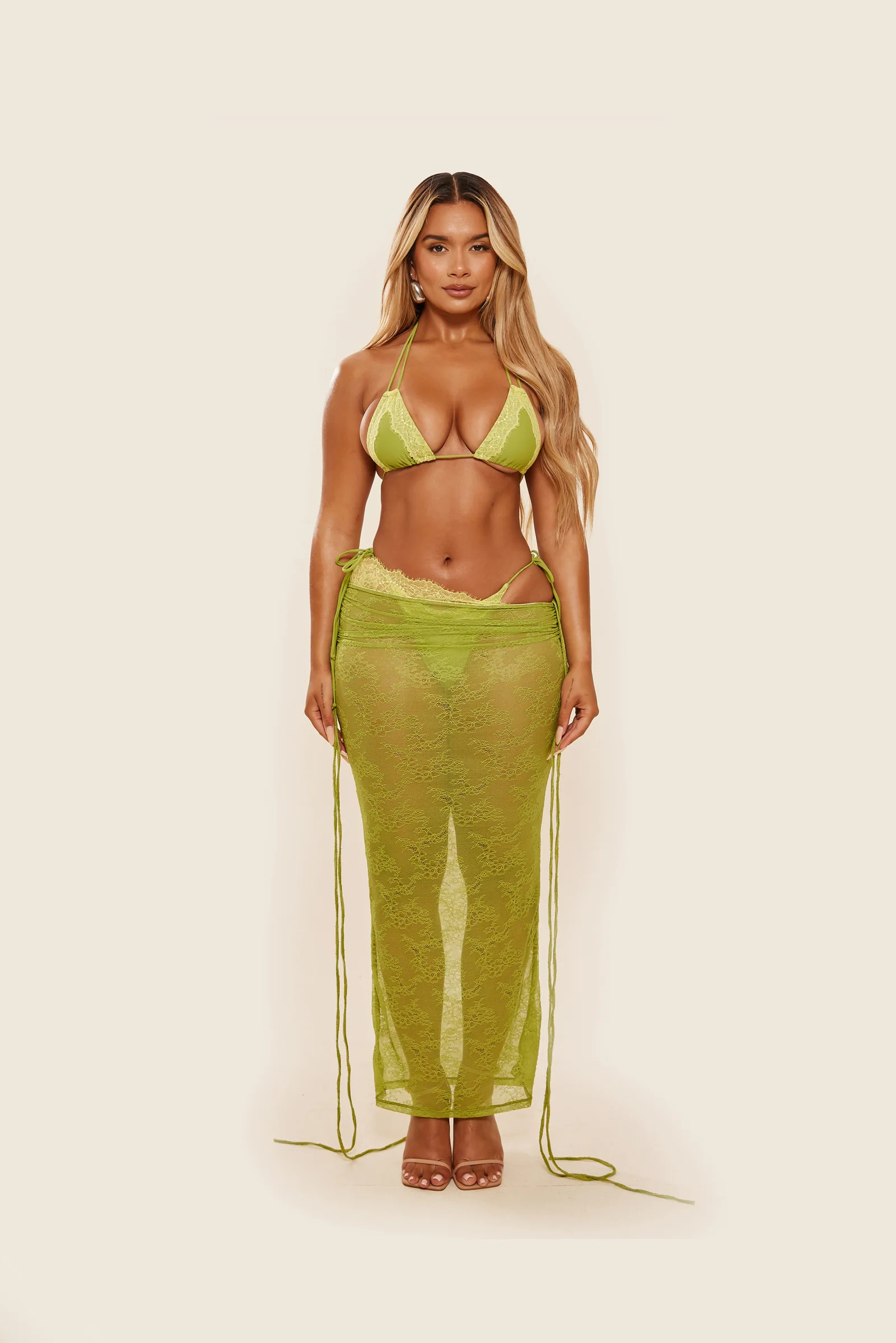 The Ray Maxi in Green | Mars The Label