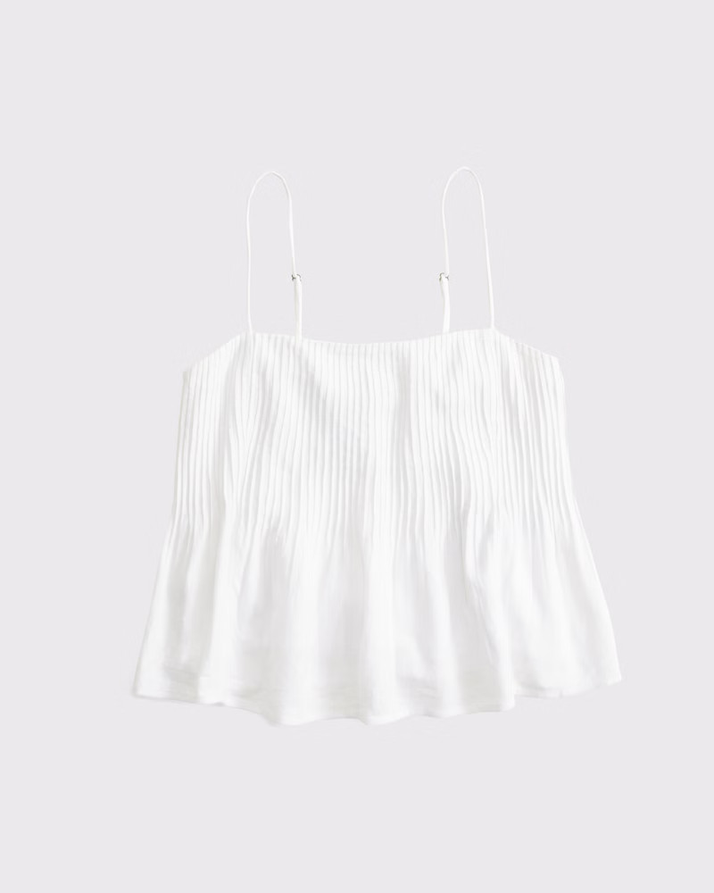 Pintuck Cami | Abercrombie & Fitch (US)