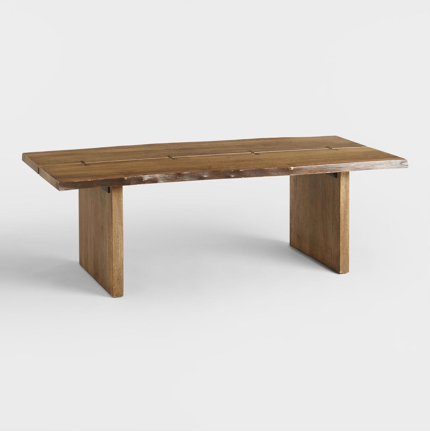 Wood Maleya Live Edge Coffee Table | World Market