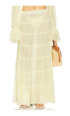 Bananhot Elma Skirt in Daisy Yellow from Revolve.com | Revolve Clothing (Global)