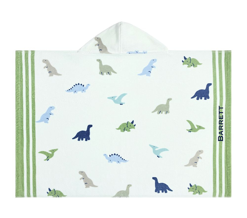 Dino Baby Beach Hooded Towel | Pottery Barn Kids