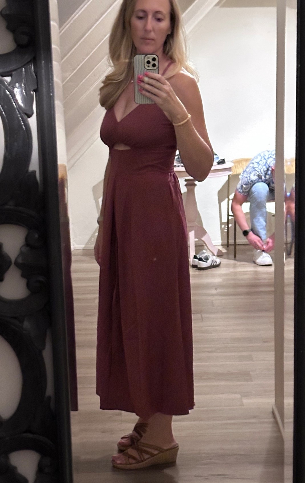 Retractable loop phone case and my absolute favorite dress! 

#LTKTall #LTKOver40 #LTKTravel