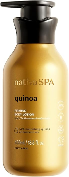 Nativa SPA by O Boticario Loción corporal hidratante de quinua, hidratante para la piel perfumad... | Amazon (US)