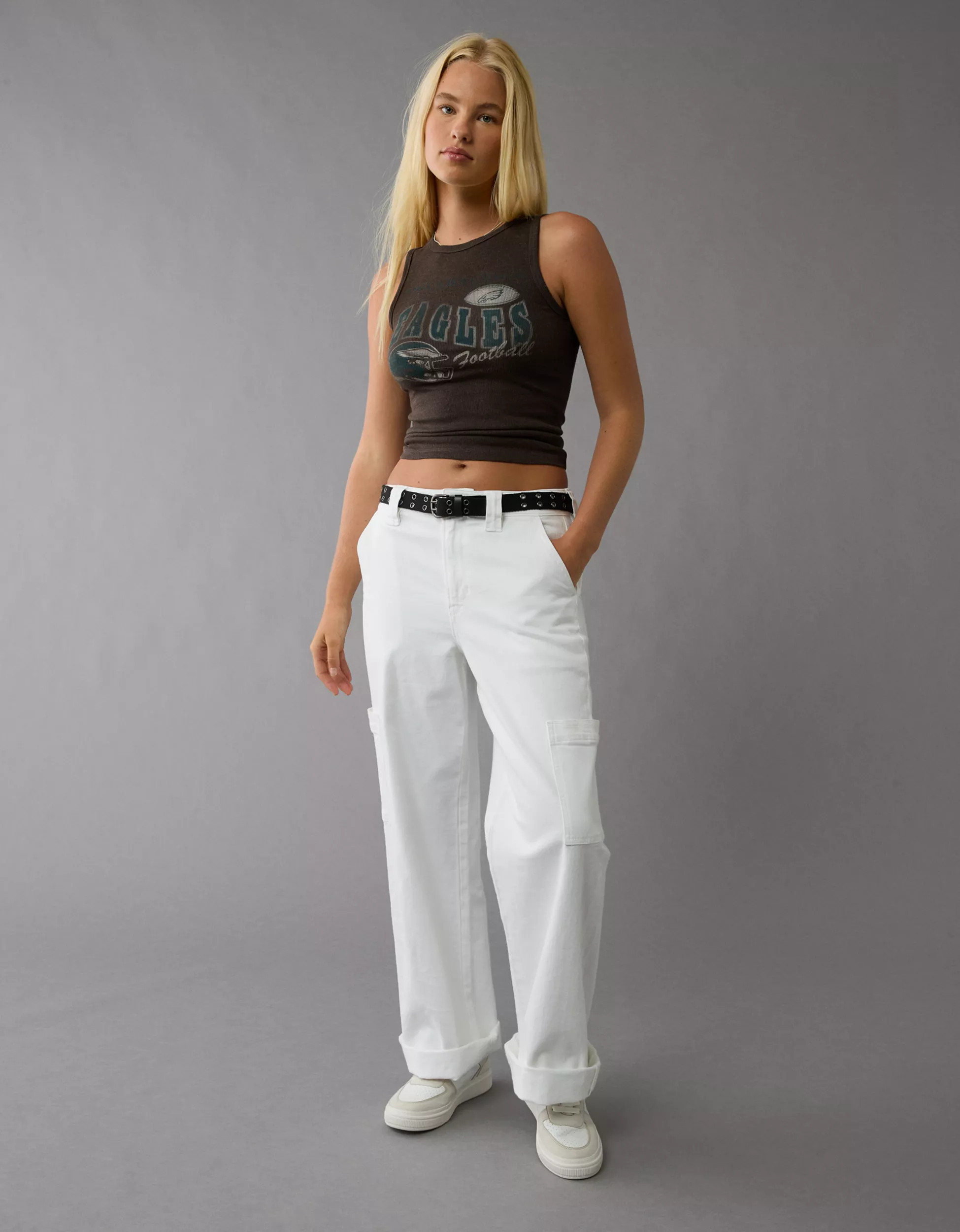 AE NFL Philadelphia Eagles Tank Top | American Eagle Outfitters (US & CA)