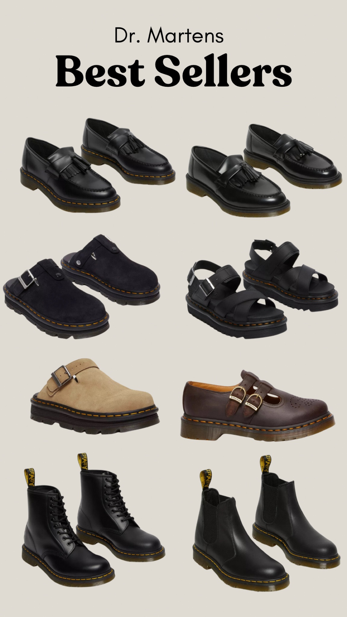 Dr Martens Best Sellers #fallfashion #giftsforher #giftsforhim

#LTKSaleAlert