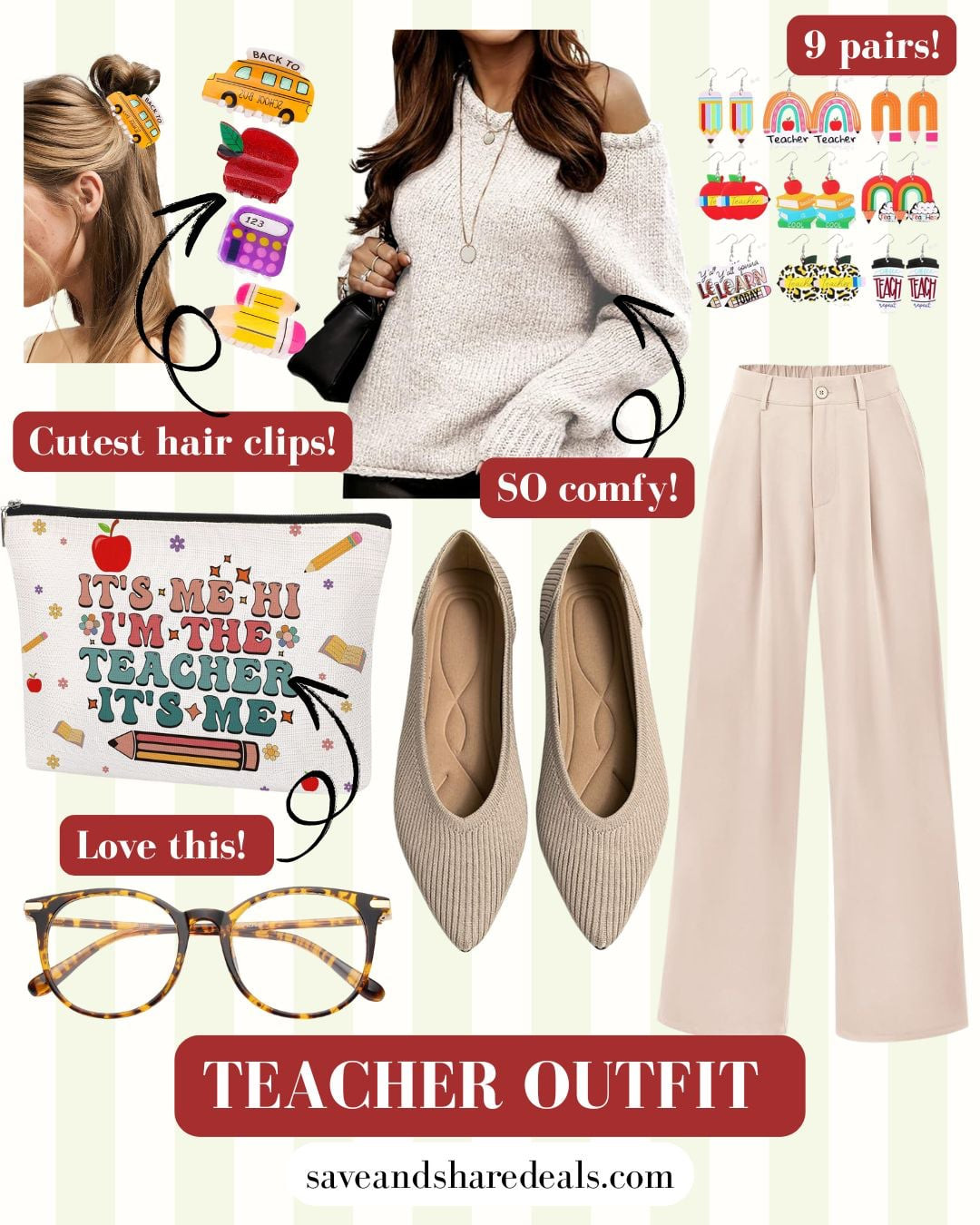 Teacher Outfit Amazon Fashion Back to School Affordable fashion  

 