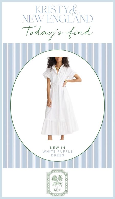 A beautiful white dress for spring. White maxi dress, ruffle sleeve white dress, spring dress, Mother’s Day 

#LTKGiftGuide #LTKstyletip #LTKover40