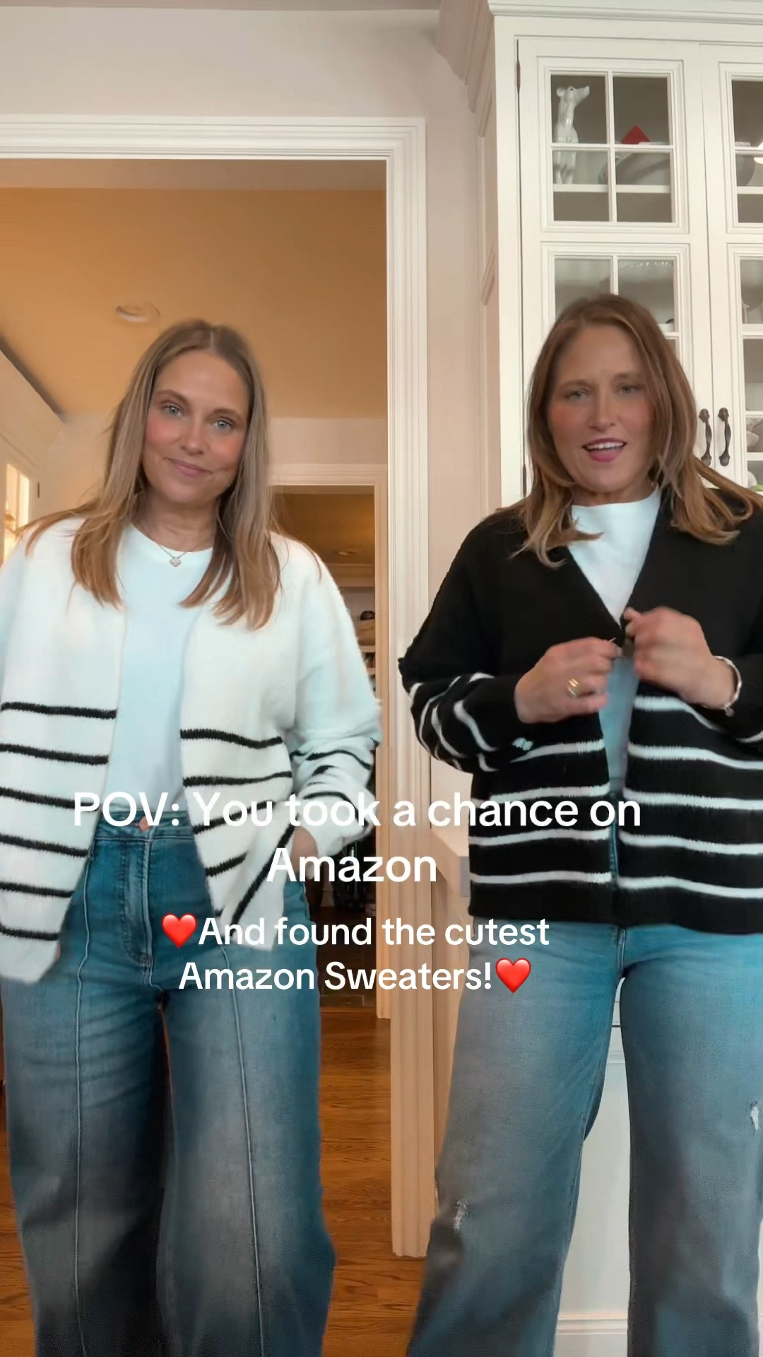 Comfy and warm!!! 3 reasons why it looks expensive!
#1 🎈sleeves
#2 Open cardi
#3 Top 🧵

#over50style #over40style #over30style #fashion

#LTKStyleTip #LTKFindsUnder50 #LTKWatchNow