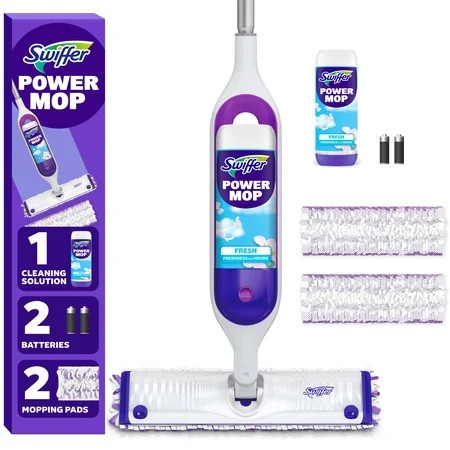 Swiffer Power Mop, Floor Cleaner, Tile, Vinyl, Laminate, Wood, Floor Cleaner, Cleaning Set | Walmart (US)