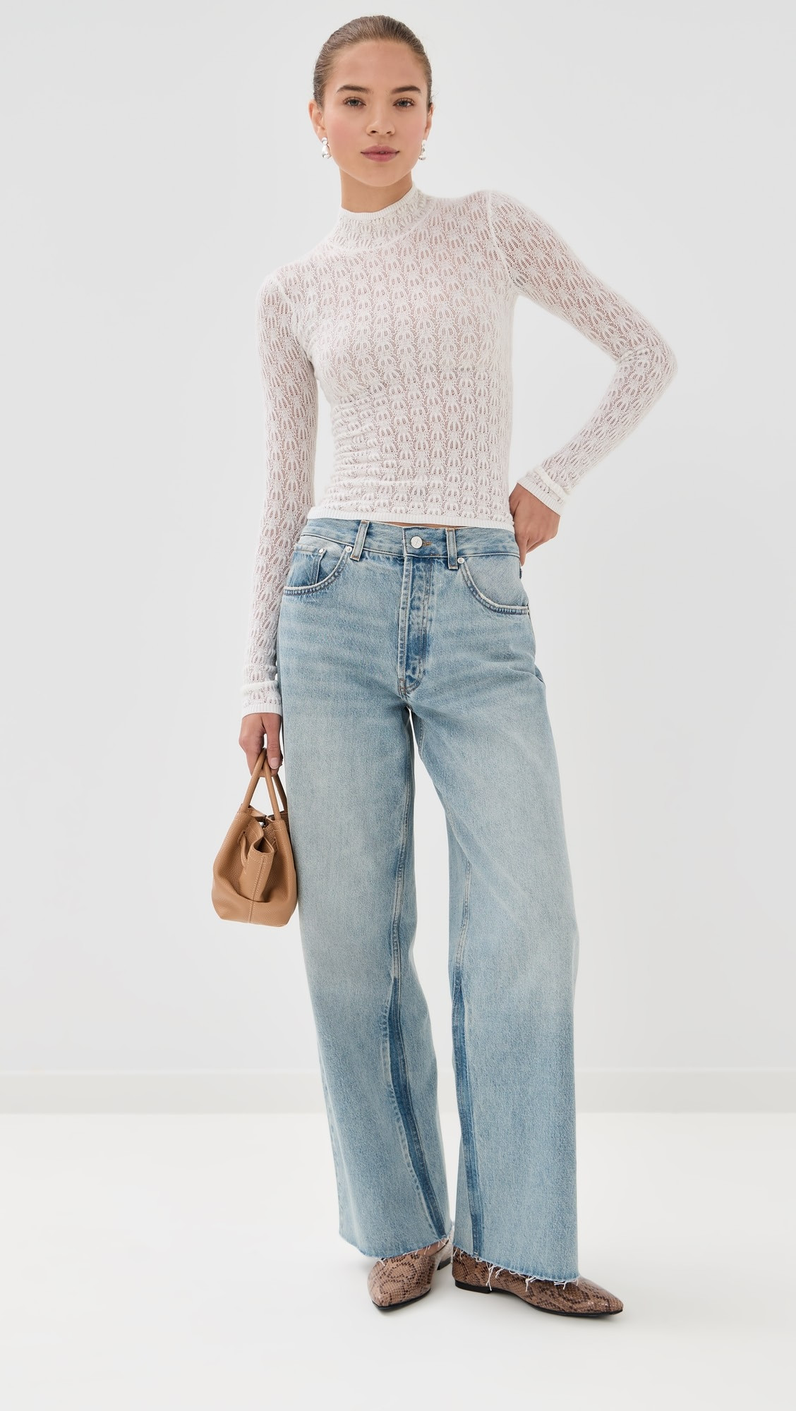 Rhea Longsleeve Mock Neck | Shopbop