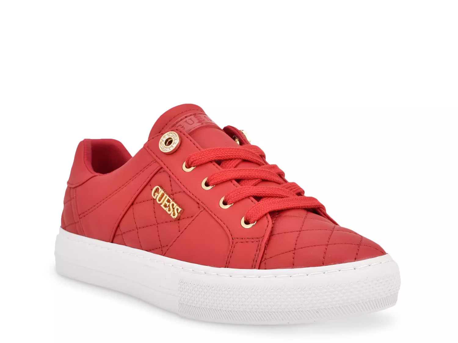 Guess Loven Sneaker | Women's | Medium Red | Size 10 | Sneakers | DSW