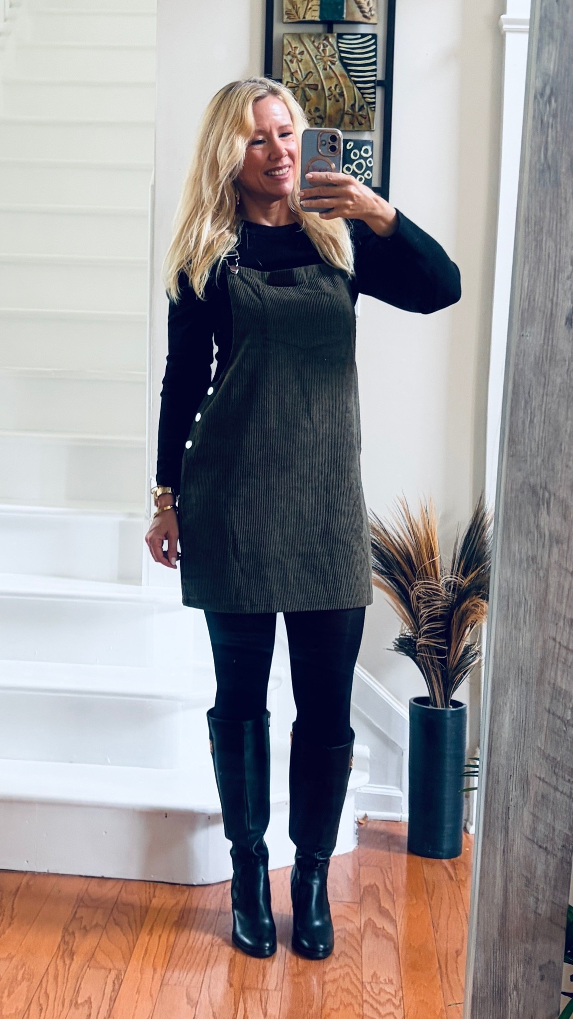 Adorable fall corduroy dress! 🍁

#LTKgrwm #LTKOver40 #LTKSeasonal