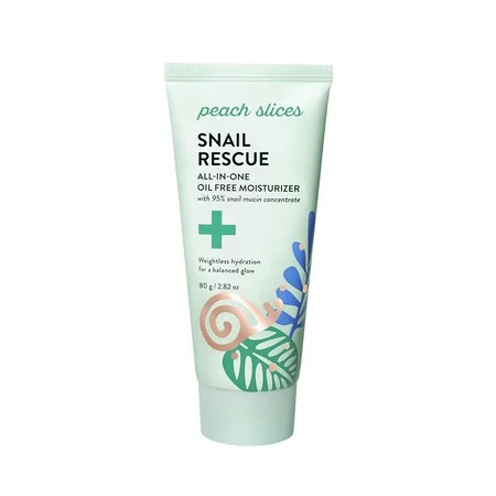 Peach Slices Snail Rescue All-in-One Oil Free Face Moisturizer with Snail Mucin 2.83 fl oz | Walmart (US)