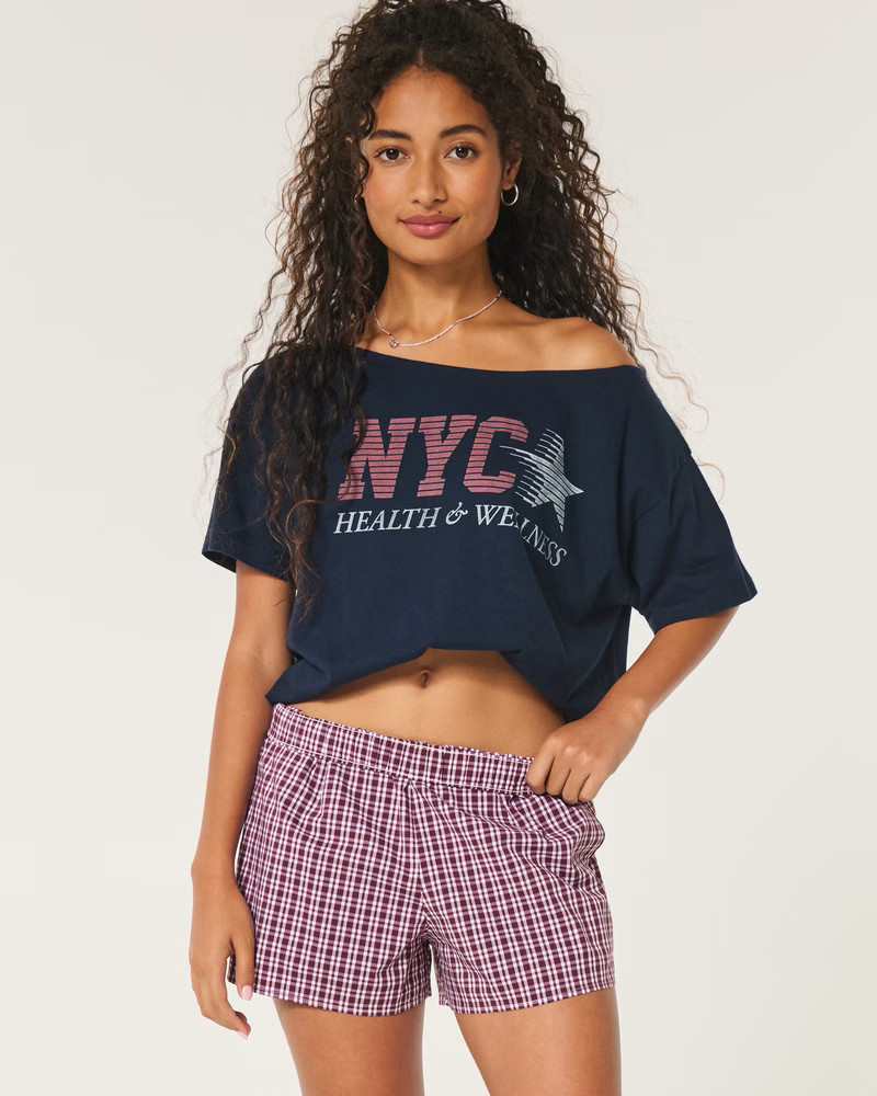 Poplin Boxer Shorts | Hollister (US)