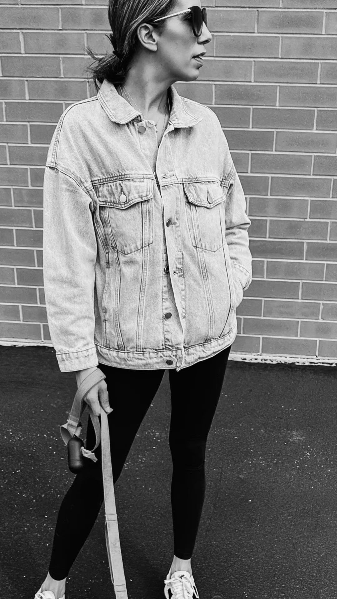 Back to the real world & our sweet puppers! Man, we sure missed them! This denim jacket is perfect for spring, long walks with doggos & super versatile to style. 💫

#LTKdayinmylife #LTKootd