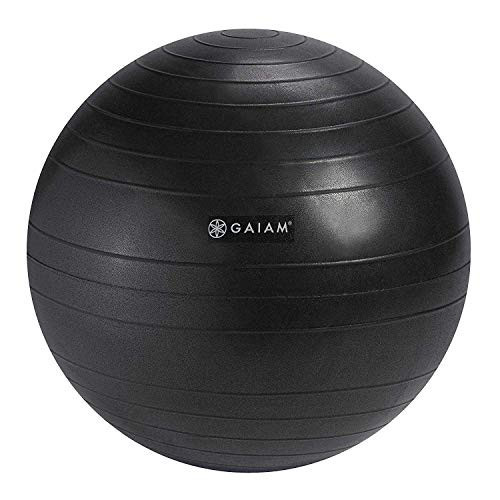 Gaiam Classic Chair Ball - Extra 52cm Balance Ball, Charcoal | Amazon (US)