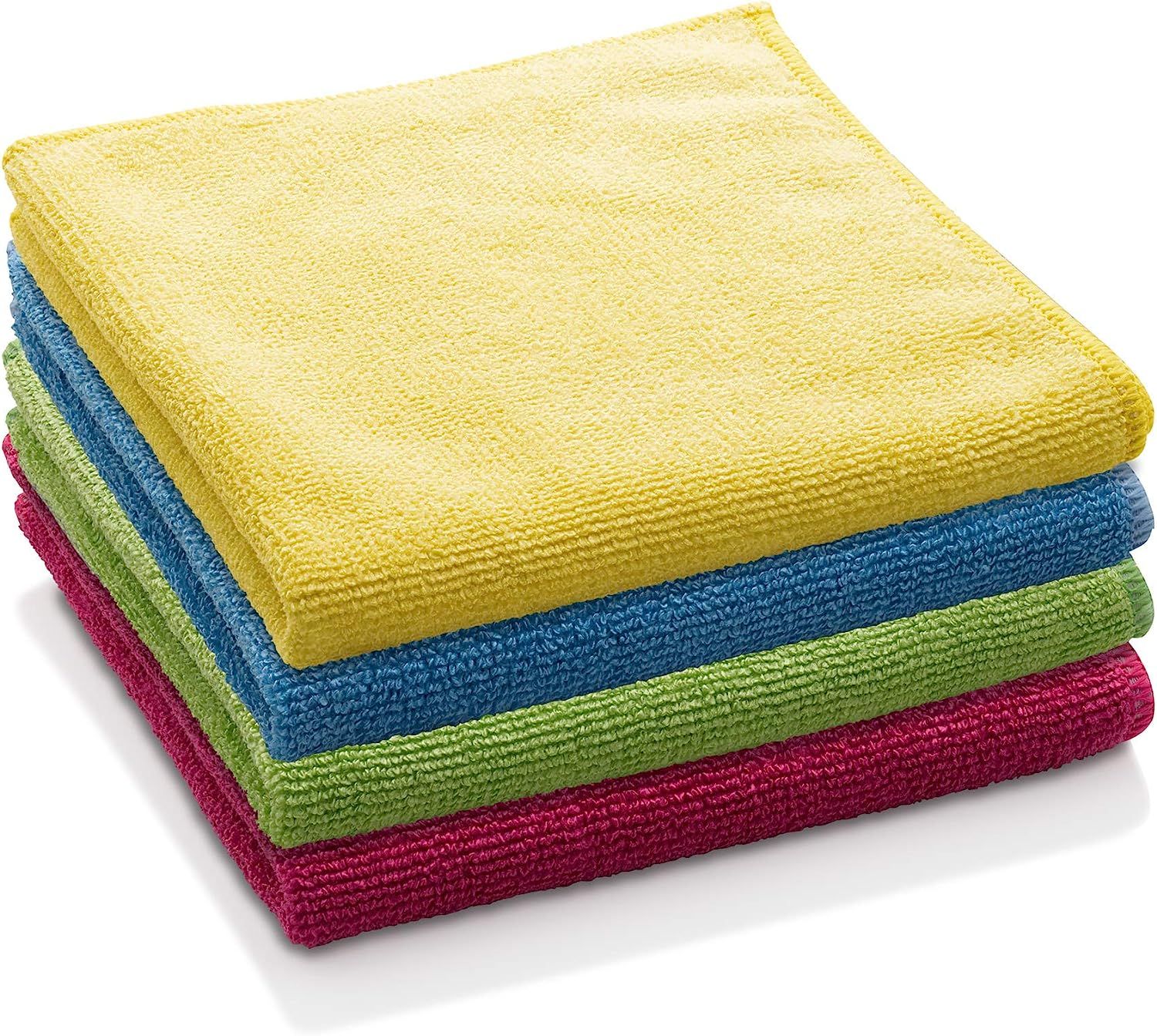 E-Cloth General Purpose Microfiber Cleaning Cloth, Assorted Colors, 4 Count | Amazon (US)
