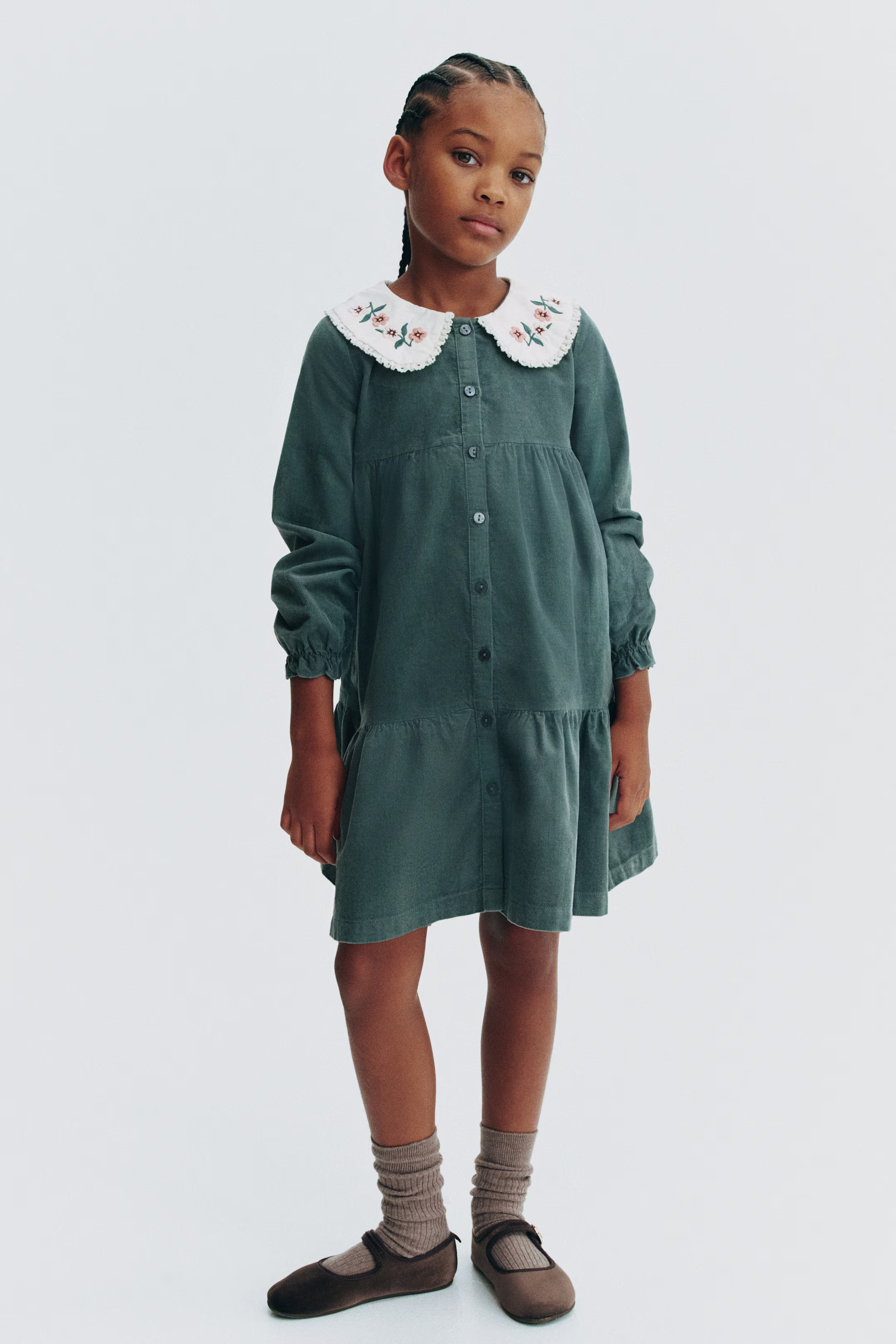 Cotton Corduroy Dress | H&M (US, CA, MX)
