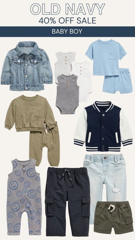 Old navy | 40% off sale | baby boy clothing 