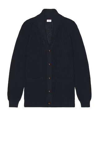 Ghiaia Cashmere Marinaio Cardigan in Navy | FWRD | FWRD 