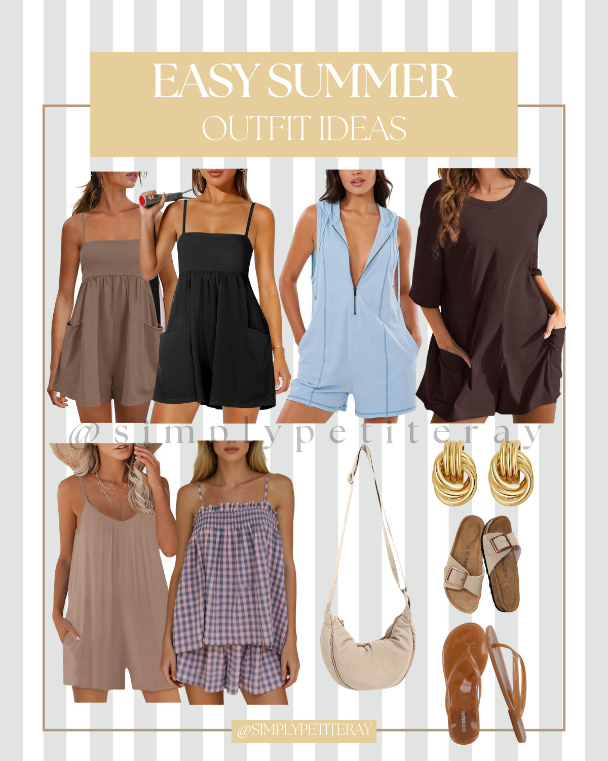 Ready for summer? Check out these cute rompers perfect for a day at the beach or lounging at home!

Easy Summer Outfit Ideas, Summer Rompers, Casual Summer Style, Beach Day Outfits, Comfortable Fashion, Vacation Wardrobe, Lightweight Clothing, Relaxed Summer Looks, Everyday Style Inspiration, Chic Summer Fashion, Resort Wear, Warm Weather Essentials, Women's Fashion Finds, Summer Outfit Inspiration

#SummerOutfits #SummerRompers #CasualStyle #BeachOutfit #VacationStyle #SummerFashion #EasyStyle #FashionFinds
 

 #LTKootd #LTKSeasonal