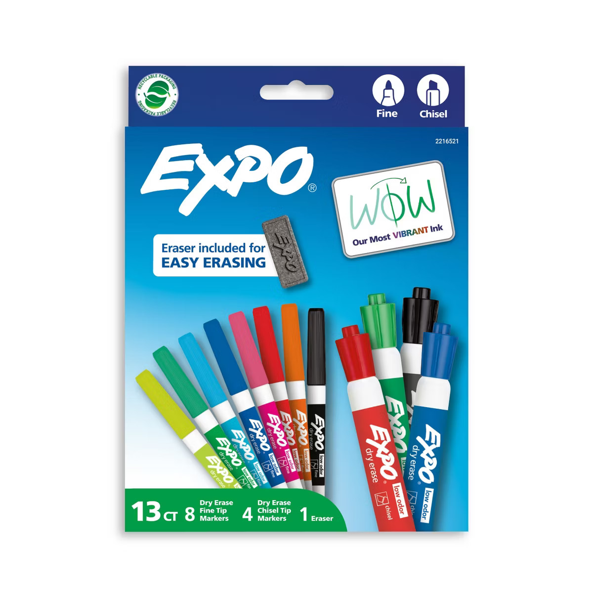 Expo 13ct Asst with Eraser | Target