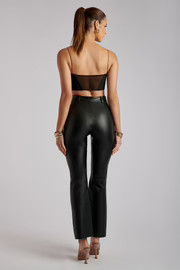 Jada Mesh Corset Bustier - Black | MESHKI US