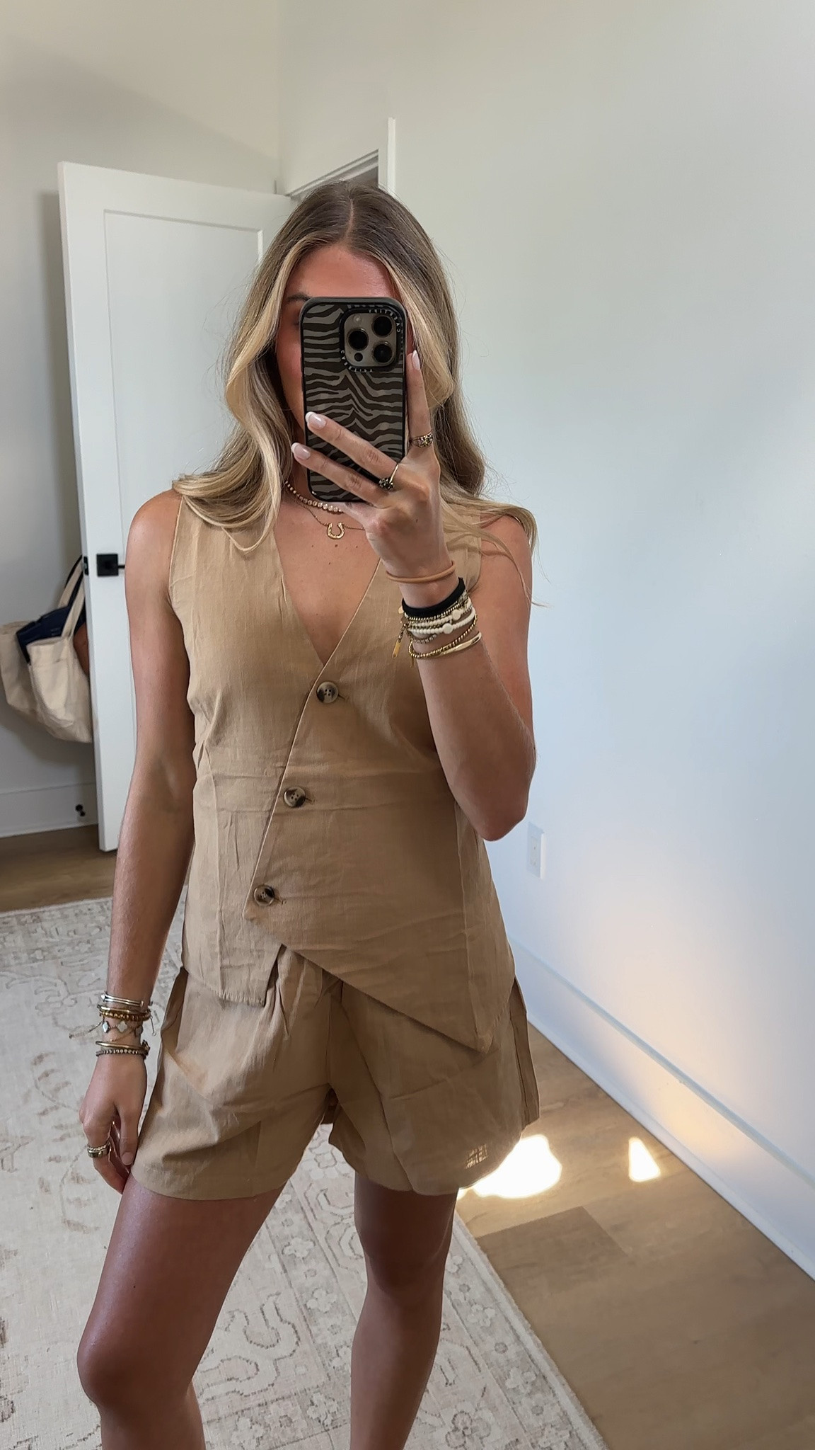 Amazon size small Lazysmile Women's Summer Linen 2 Piece Shorts Sets Casual Matching Outfits
Sleeveless V Neck, Button Down Suit Blazer, Vest Tops, High Waist Shorts, with Pockets, Loose Fit, Dressy Vacation Trendy

#LTKootd #LTKSeasonal #LTKSaleAlert
