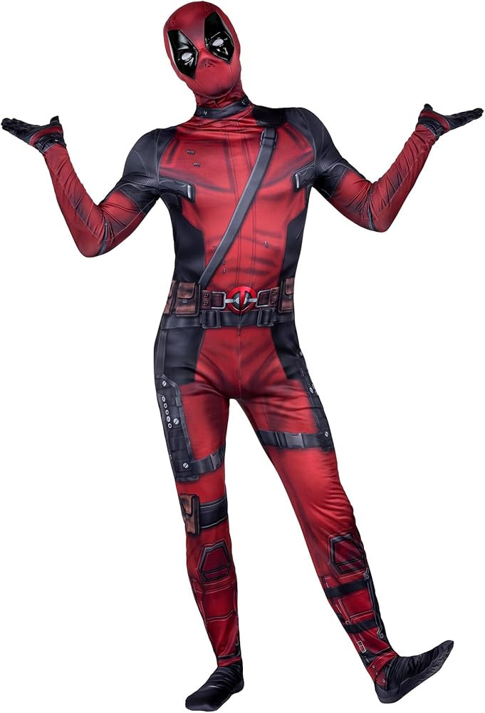 MARVEL Deadpool Adult Halloween Costume | Amazon (US)