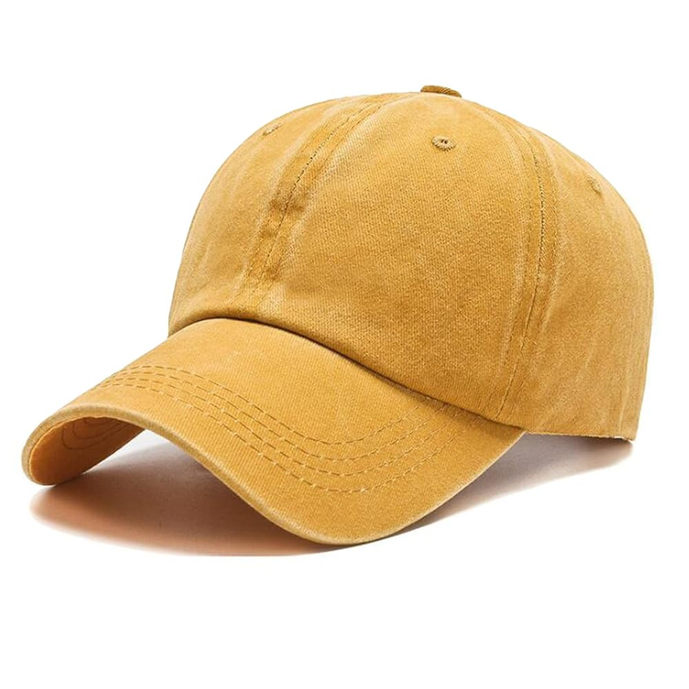 NPJY Baseball Cap Golf Dad Hat Adjustable Original Classic Low Profile Cotton Hat Unconstructed P... | Amazon (US)