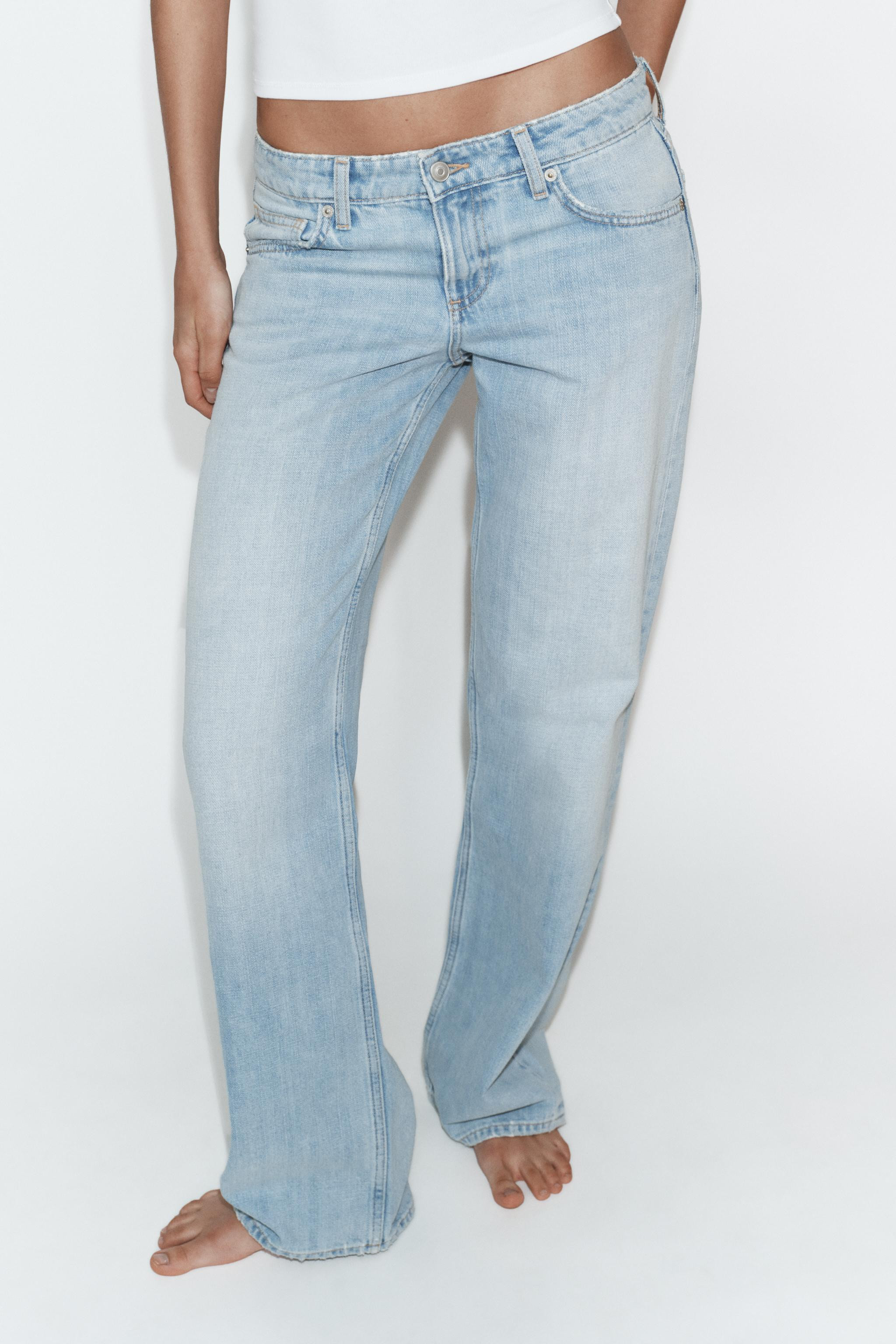 NIEDRIGER BUND – WIDE LEG – MAXILÄNGEFive-Pocket-Jeans mit niedrigem Bund. Langes, weites Be... | Zara DE