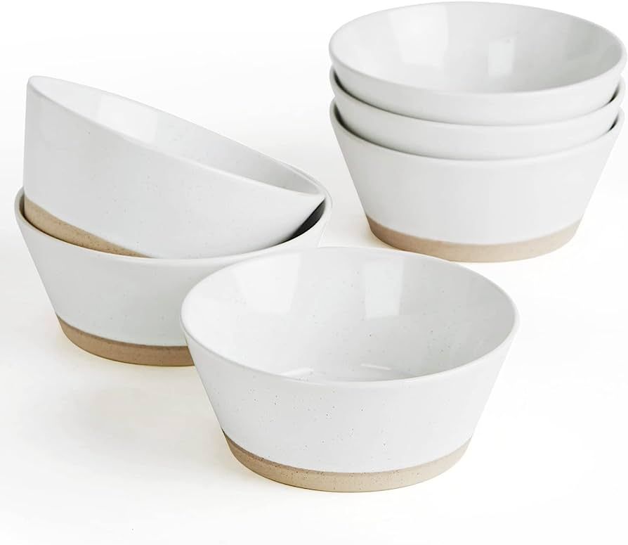 famiware Saturn 6 Pieces Cereal Bowl, Soup Bowls, Stackable, Perfect for Your Friend for Housewar... | Amazon (US)