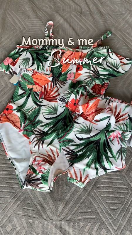 ✨How CUTE are these mommy and me swimsuit sets! Even better, they have them for the dads and boys too! The entire family can match! I love the bright colors of the simple modern tumblers too!

#LTKfamily #LTKswim