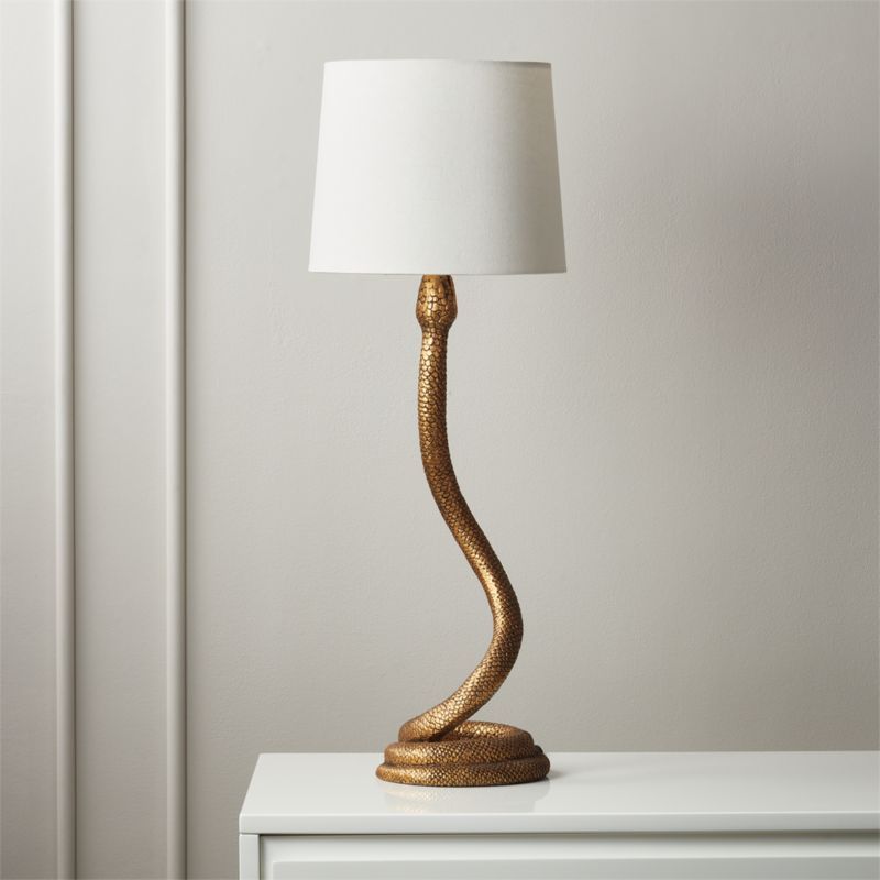 Snake Table Lamp + Reviews | CB2 | CB2