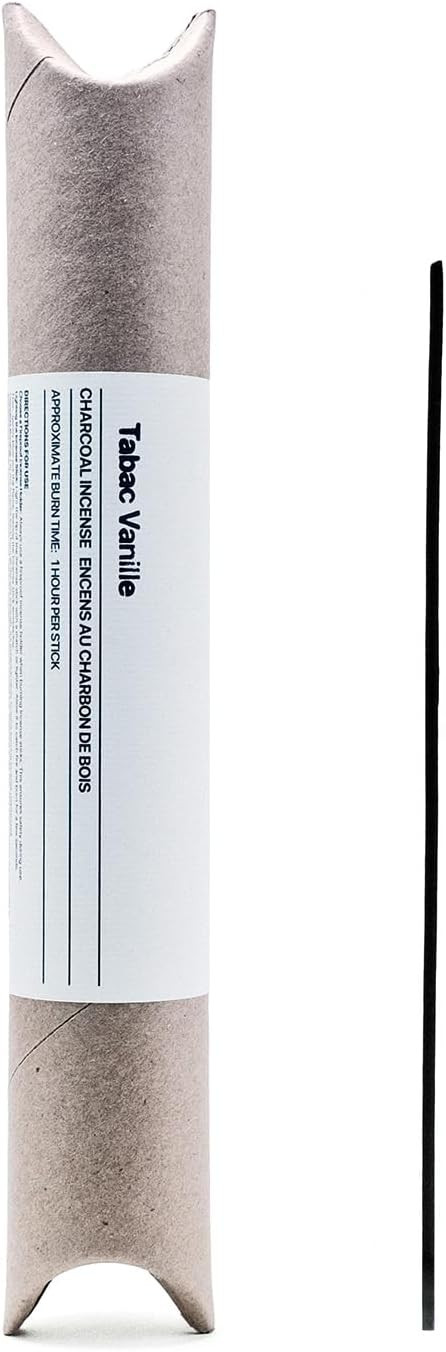 Tabac Vanille Coreless Pure Incense Sticks, Artisan-Crafted Niche Scent, Exclusive Low-Smoke Bamb... | Amazon (US)