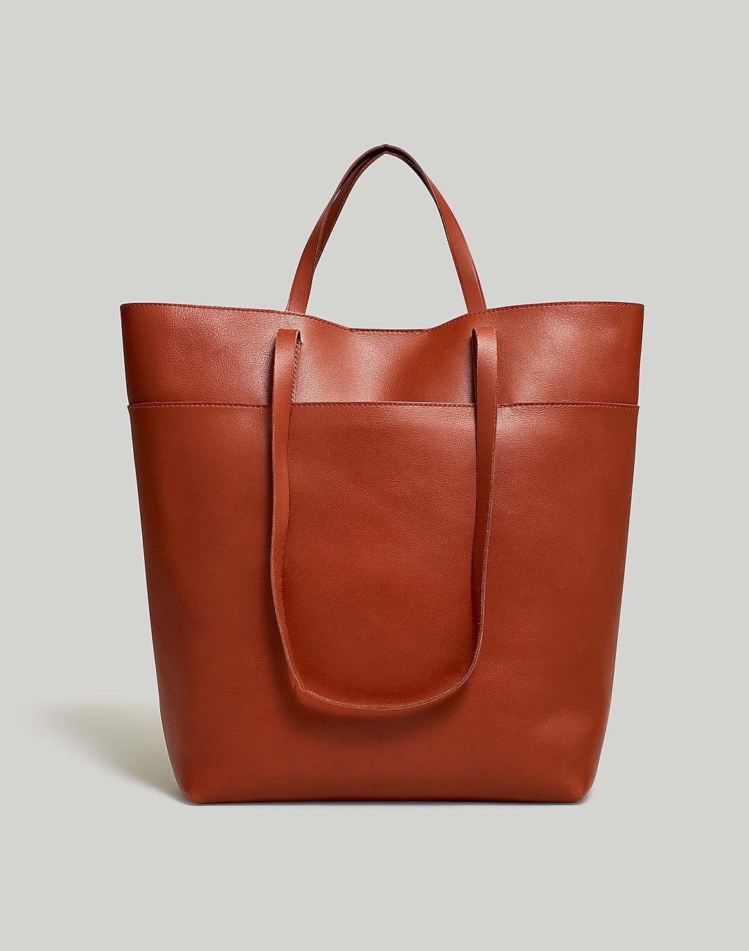 The Essential Tote in Leather | Madewell