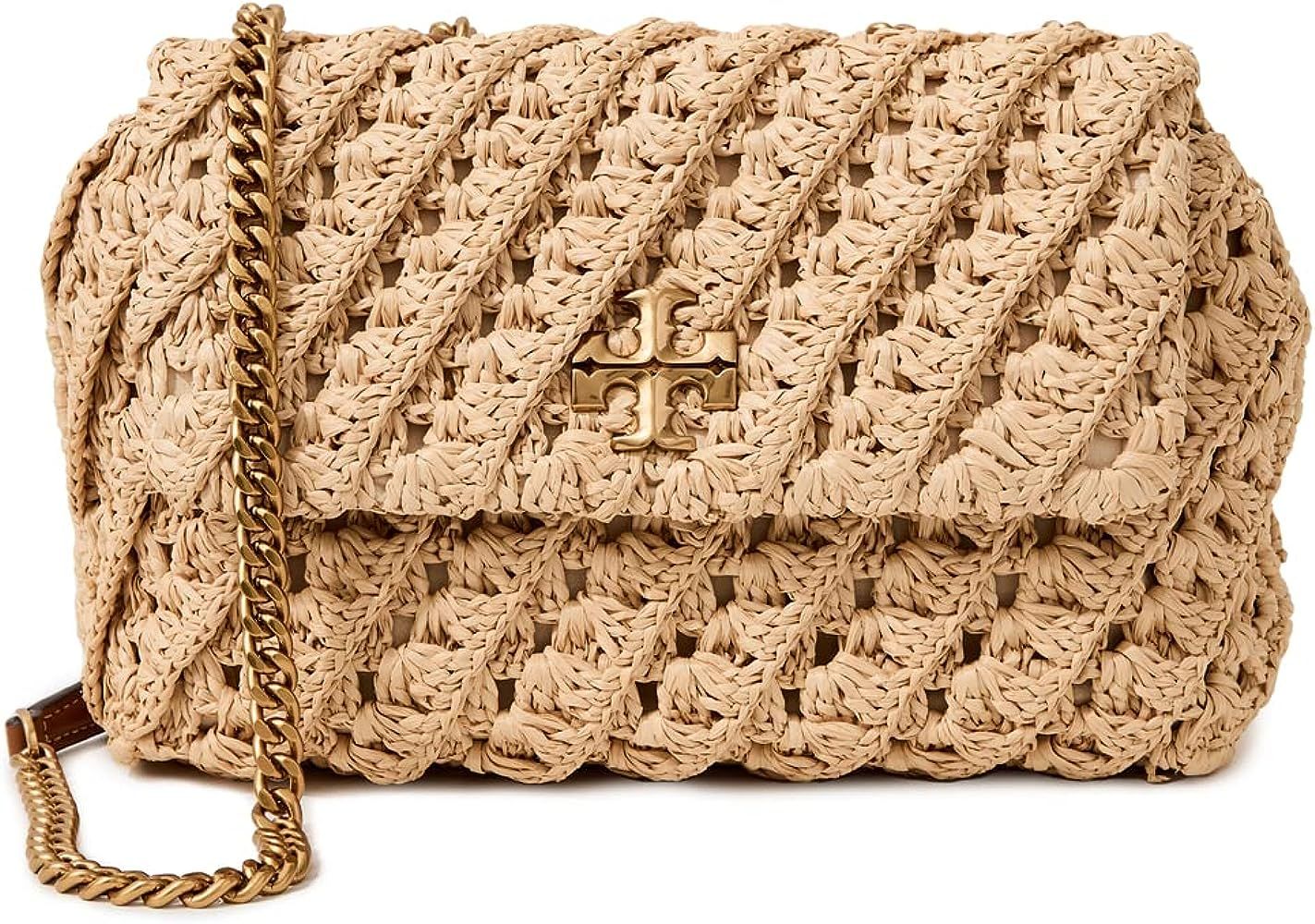 Tory Burch Women's Small Kira Crochet Convertible Shoulder Bag | Amazon (US)