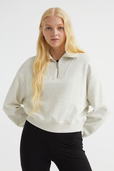 Half-zip Sweatshirt | H&M (US + CA)