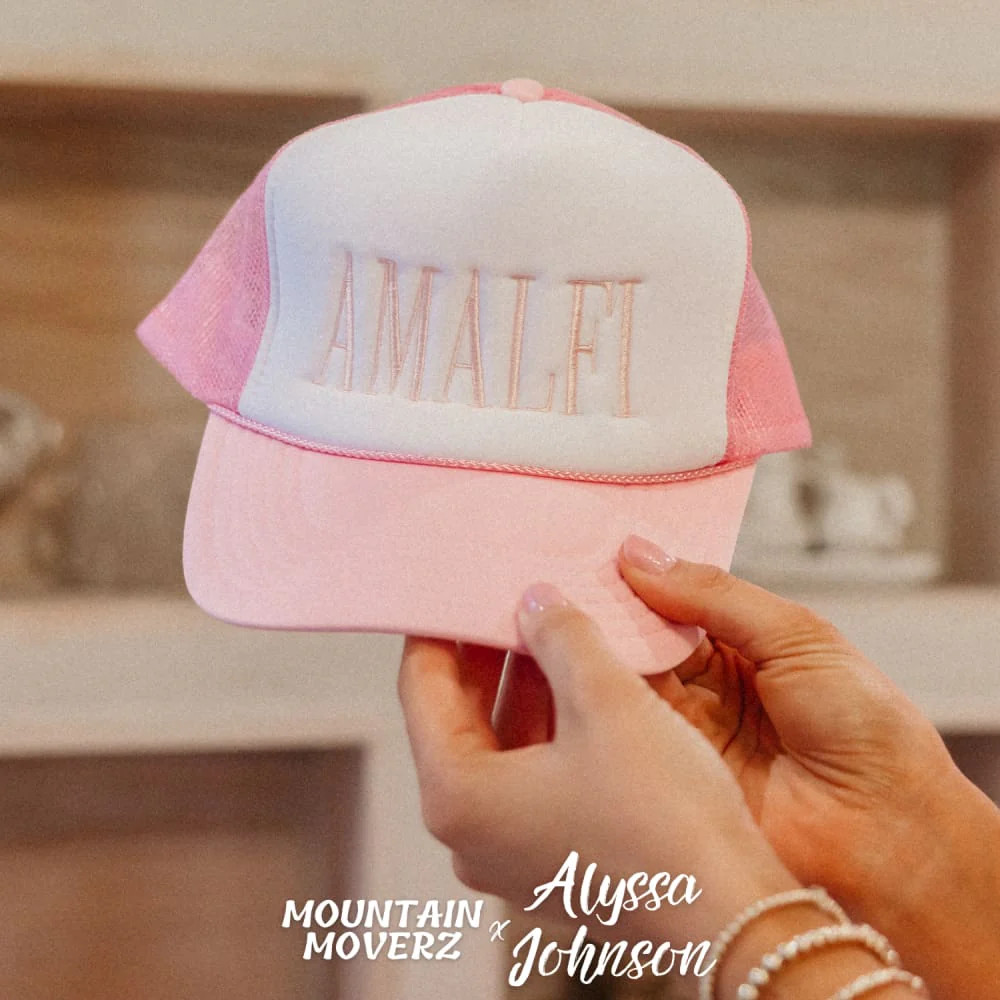 Amalfi Mesh Trucker Hat | Mountain Moverz