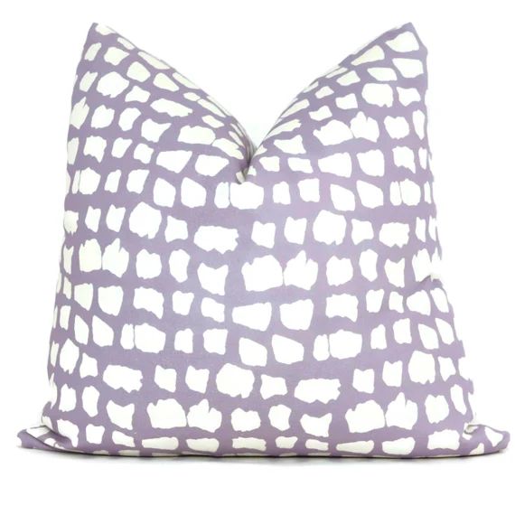 Thibaut Lavender Marathon Decorative Pillow Cover 20x20 | Etsy | Etsy (US)