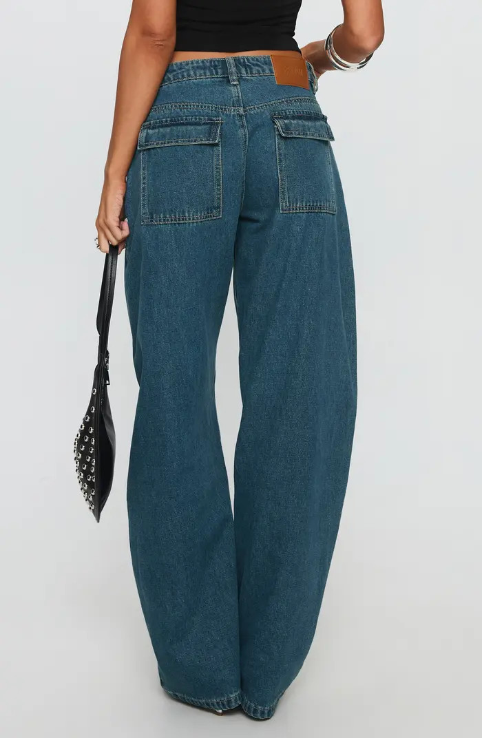 Juda Mid Rise Barrel Leg Jeans | Nordstrom