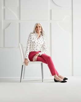 Lipstick-Print Easy Shirt | Chico's