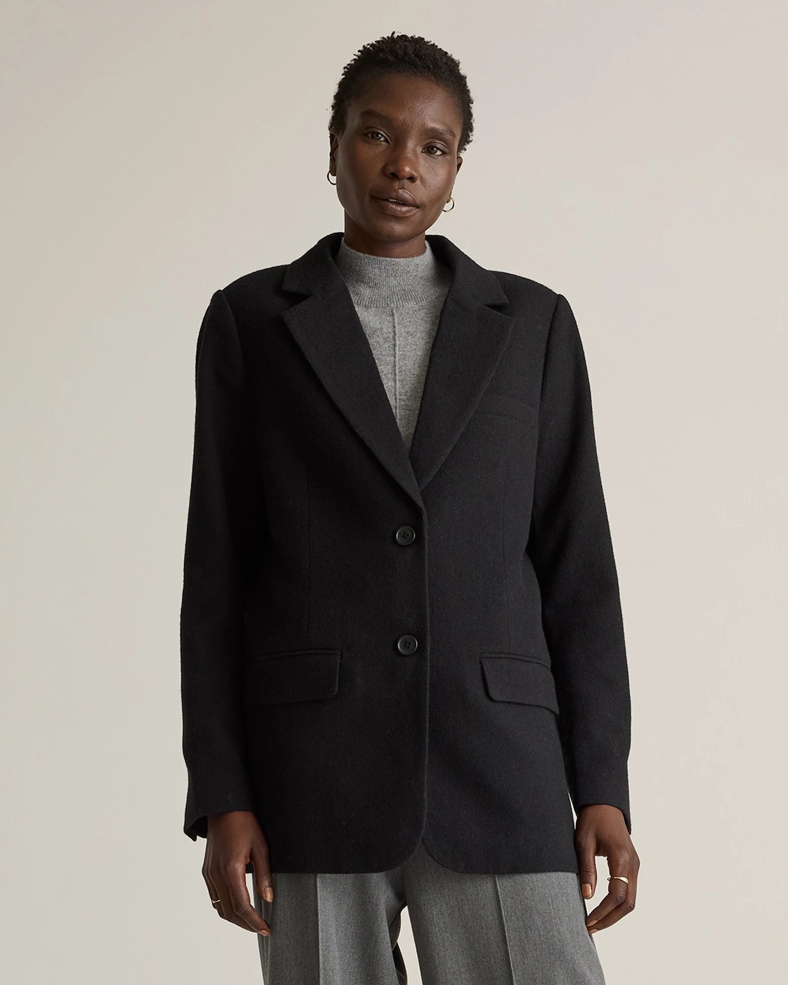 Italian Wool Oversized Blazer | Quince
