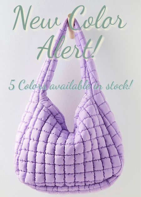 The best tote bag is back in stock!! And in brand new spankin Spring colors Lilac and Papaya!😘😘😍5 colors are in stock right now hurry and get yours before this sells out again. Super perfect for travel, gym, school, sports etc. Holds a TON including thick sweaters, tall water bottles and more. Would also work great as a work bag. I love this bag so so much!!😘🤗💕💕💕





#ltkgiftguide #ltkstyletip #ltkfamily #ltkunder100 #freepeople #totebag #quiltedtotebag #gymbag #schoolbag #travelbag #bagsunder100 #workbag #cutebag #lilac #lavender #quiltedbags #springfinds

#LTKFind #LTKitbag #LTKtravel